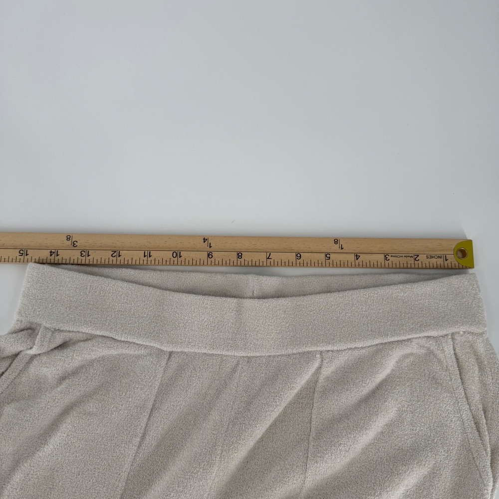 Barefoot Dreams CozyChic Ultra Lite Wide Leg Pants Women's Small Beige - Picture 4 of 6